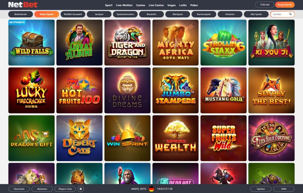 netbet casino spiele