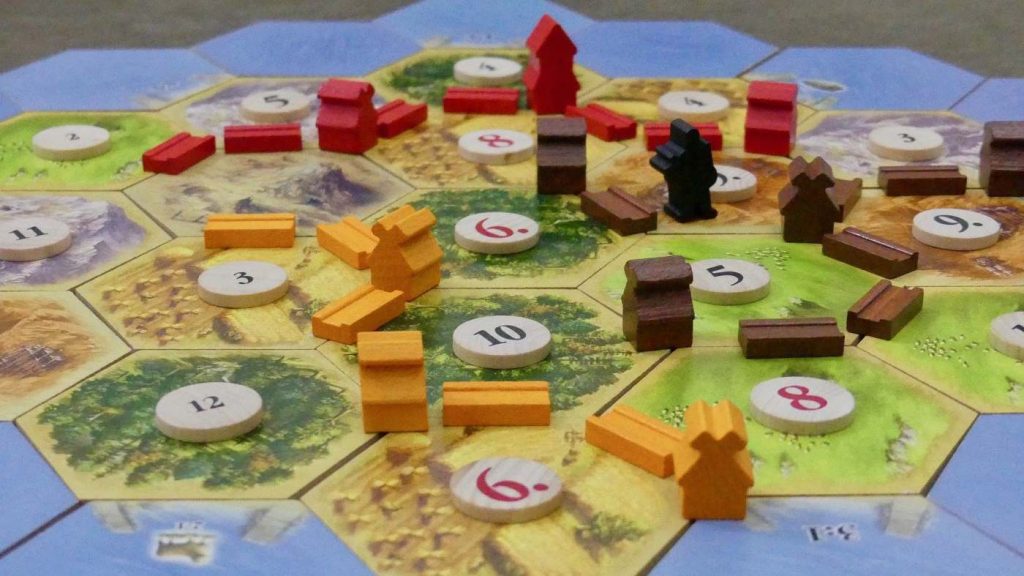 Brettspiele die Siedler von Catan